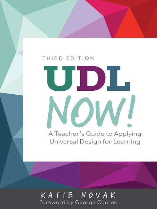 Title details for UDL Now! by Katie Novak - Available
